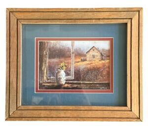 Professionally Framed Limited Edition Ted Blalock Print 12" x 10"